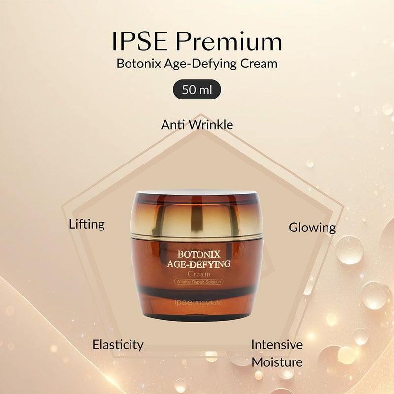 IPSE Premium Botonix Age Defying Wrinkle Repair Solution Face Cream 50ml 