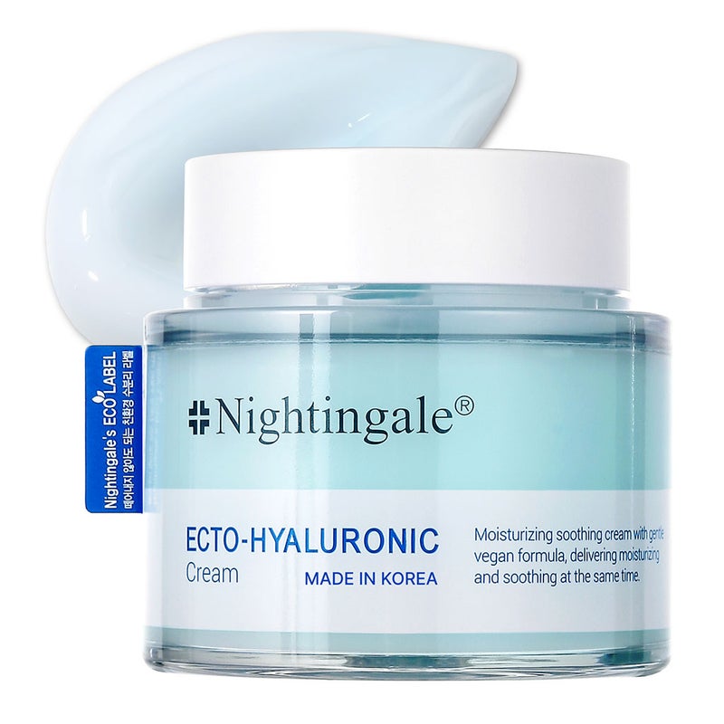 Nightingale Ecto Hyaluronic Moisturizing & Soothing Face Cream For All Skin Types 100ml