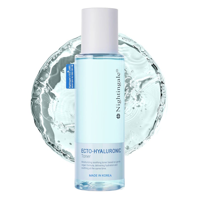 Nightingale Ecto Hyaluronic Moisturizing & Soothing Facial Toner For All Skin Types 200ml 