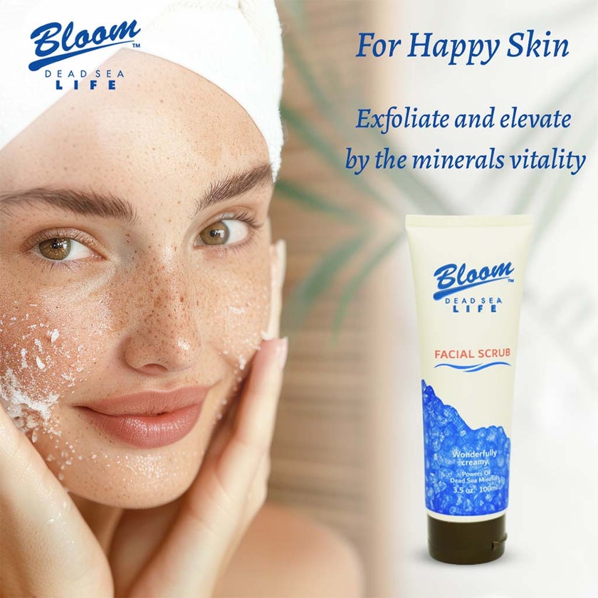Bloom Dead Sea Life Nourishing Facial Scrub 100ml