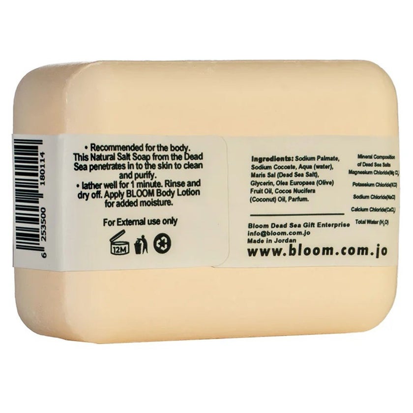 Bloom Dead Sea Life Organic Mineral Salt Body Soap 90g