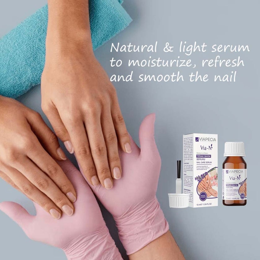 Viapecia Via-N Nail Care Serum For Nourishing & Repairing 10ml
