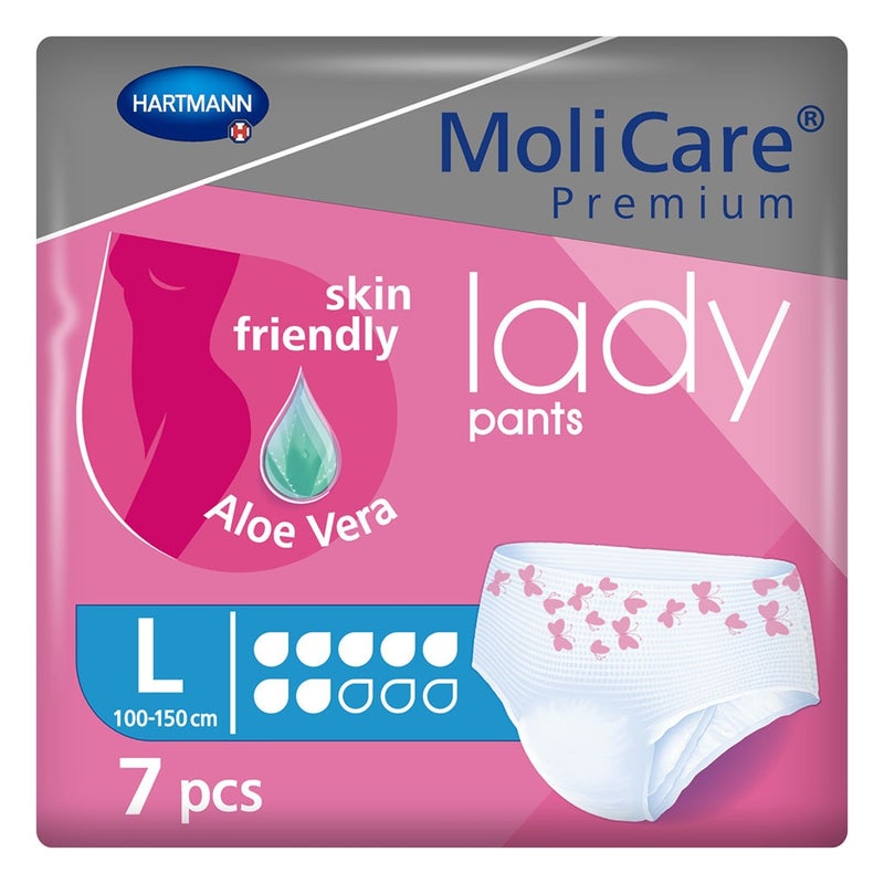 Hartmann MoliCare Premium Adult Lady Pants, Large Size, 100-150cm, Pack of 7’s