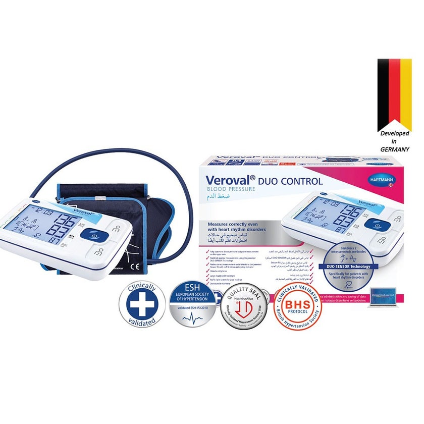 Hartmann Veroval Duo Control Upper Arm Blood Pressure Monitor