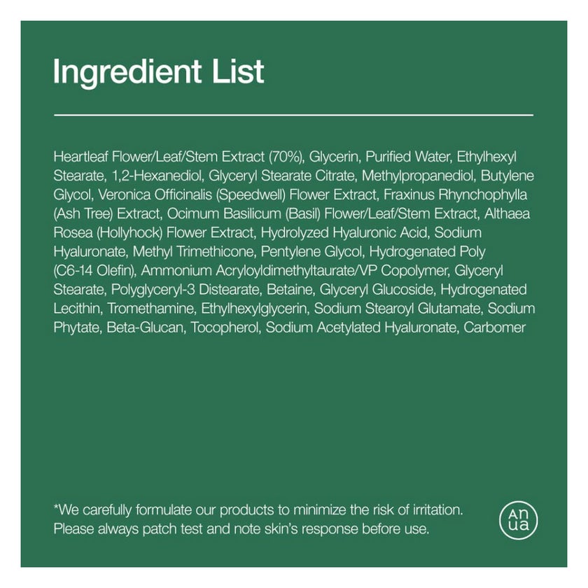 Anua Heartleaf 70% Facial Daily Lotion For Dry & Acne Prone Skin 200ml 