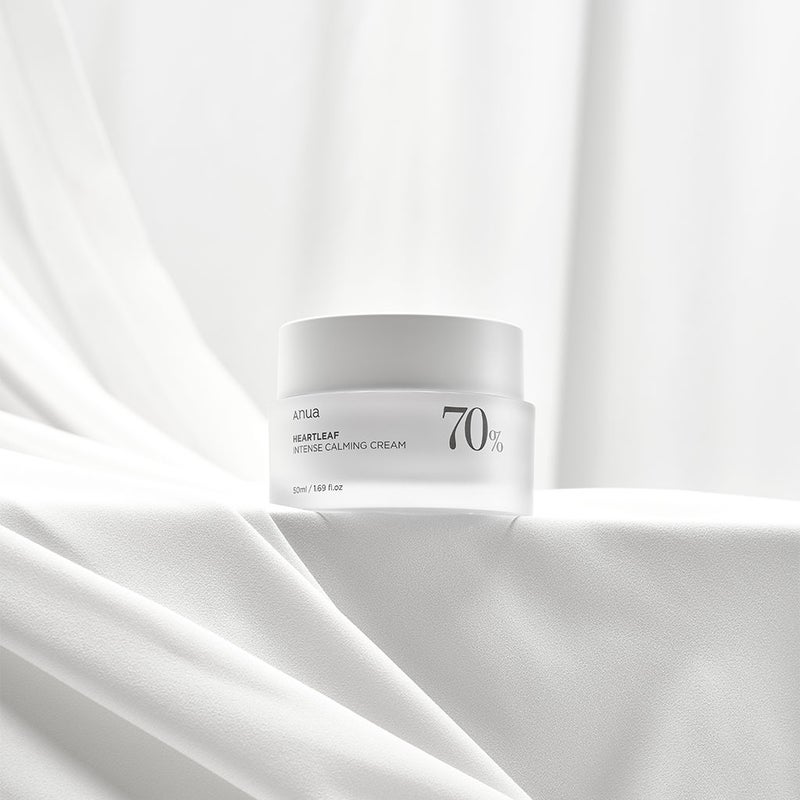 Anua Heartleaf 70% Intense Calming Facial Cream For Dry & Sensitive Skin 50ml