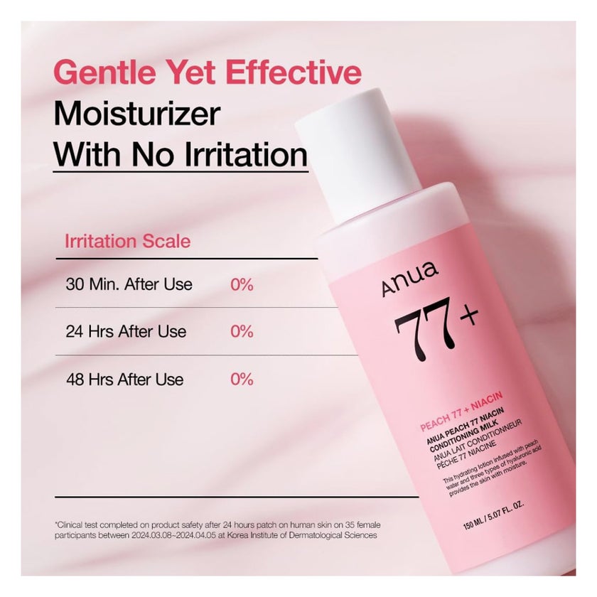 Anua Peach 77 + Niacin Conditioning Milk 150ml