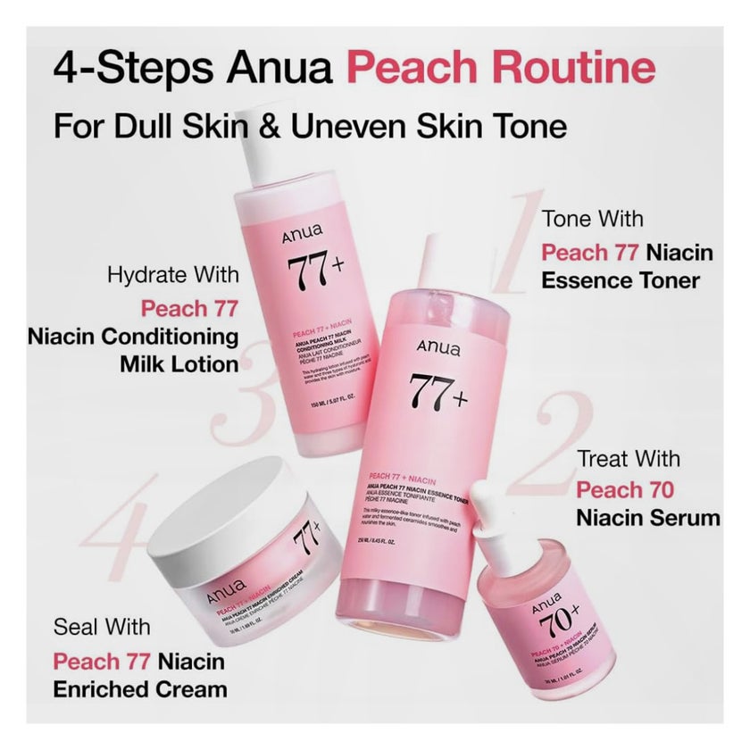 Anua Peach 77 + Niacin Conditioning Milk 150ml