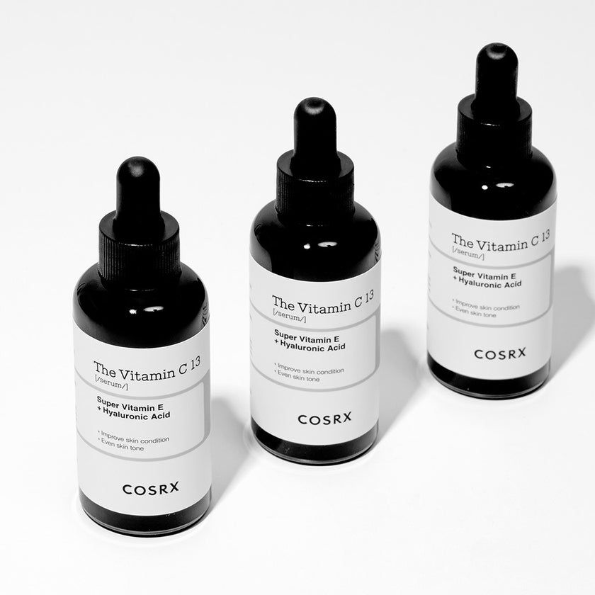 Cosrx The Vitamin C 13 With Super Vitamin E + Hyaluronic Acid Face Serum For Hyperpigmentation 20ml