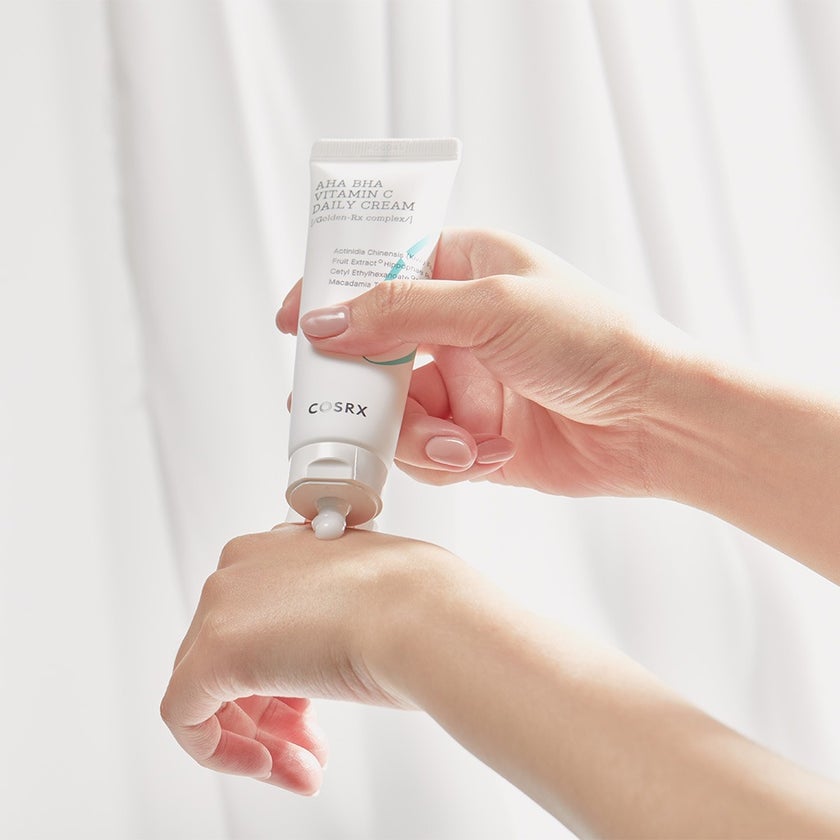 Cosrx Refresh AHA + BHA, Vitamin C Skin Boosting Daily Cream 50ml