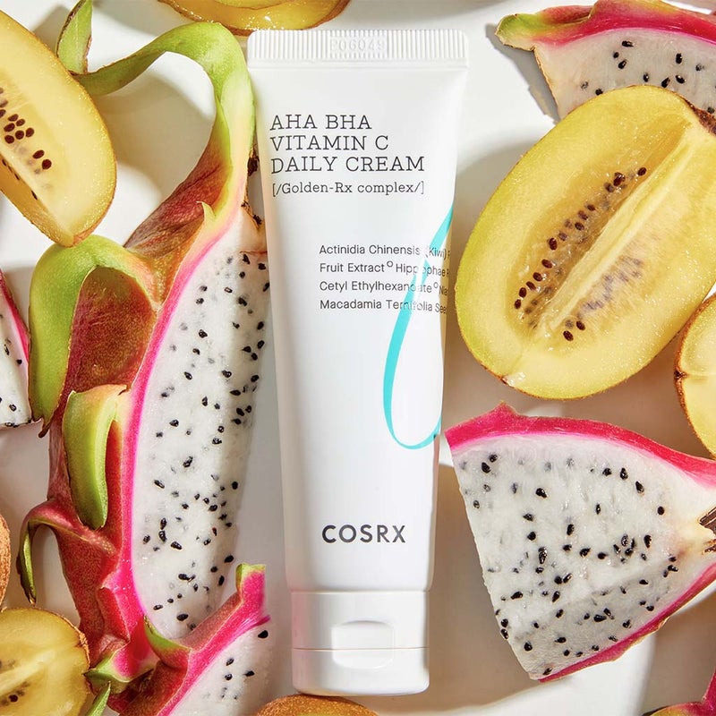 Cosrx Refresh AHA + BHA, Vitamin C Skin Boosting Daily Cream 50ml
