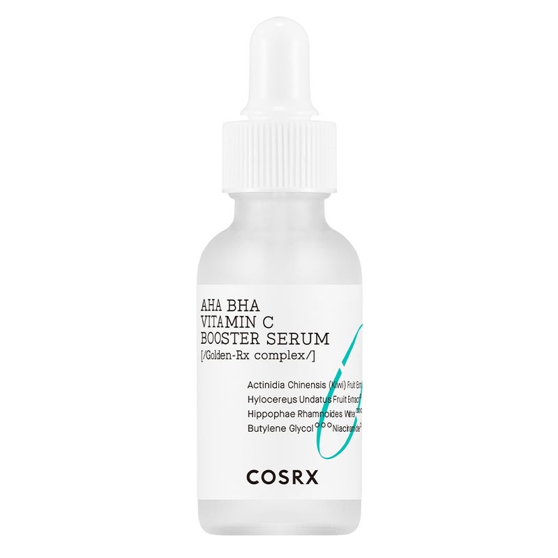 Cosrx Refresh AHA + BHA, Vitamin C Skin Booster Face Serum 30ml 