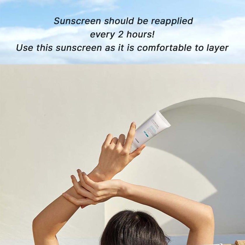 Cosrx Aloe 54.2 Aqua Tone Up Tinted Sunscreen Cream SPF50+ & PA++++ For Sensitive Skin 50ml