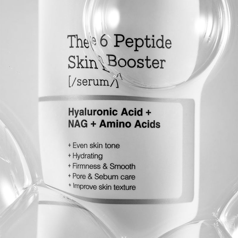 Cosrx The 6 Peptide Skin Booster Face Serum With Hyaluronic Acid + NAG + Amino Acids 150ml