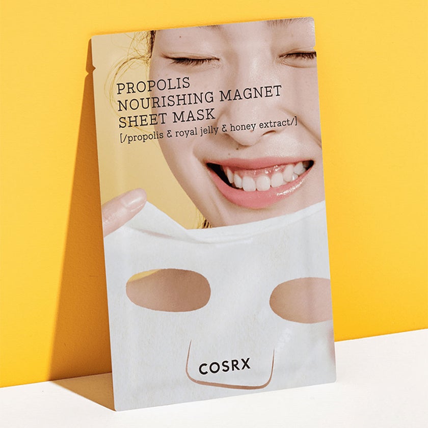 Cosrx Full Fit Propolis Nourishing Magnet Face Sheet Mask With Honey Extract 25g, Pack of 1