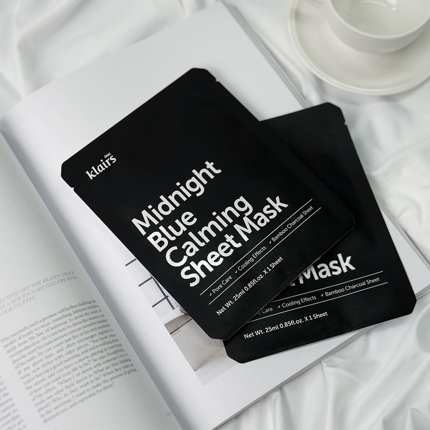 Dear Klairs Midnight Blue Calming Face Sheet Mask 25ml