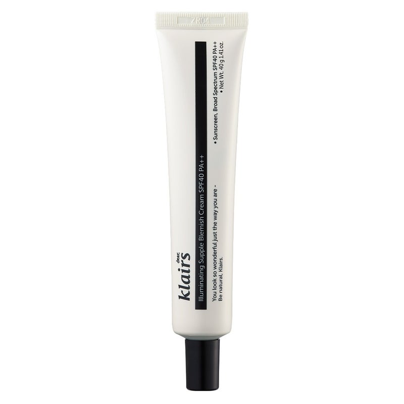 Dear Klairs Illuminating Supple Blemish Sunscreen Cream With SPF40 & PA++ 40ml