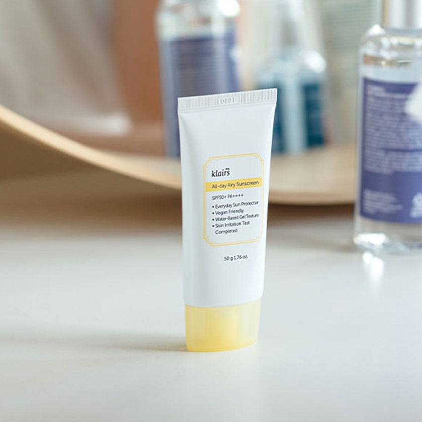 Dear Klairs All Day Airy SPF50+ & PA++++ Sunscreen For All Skin Types 50ml