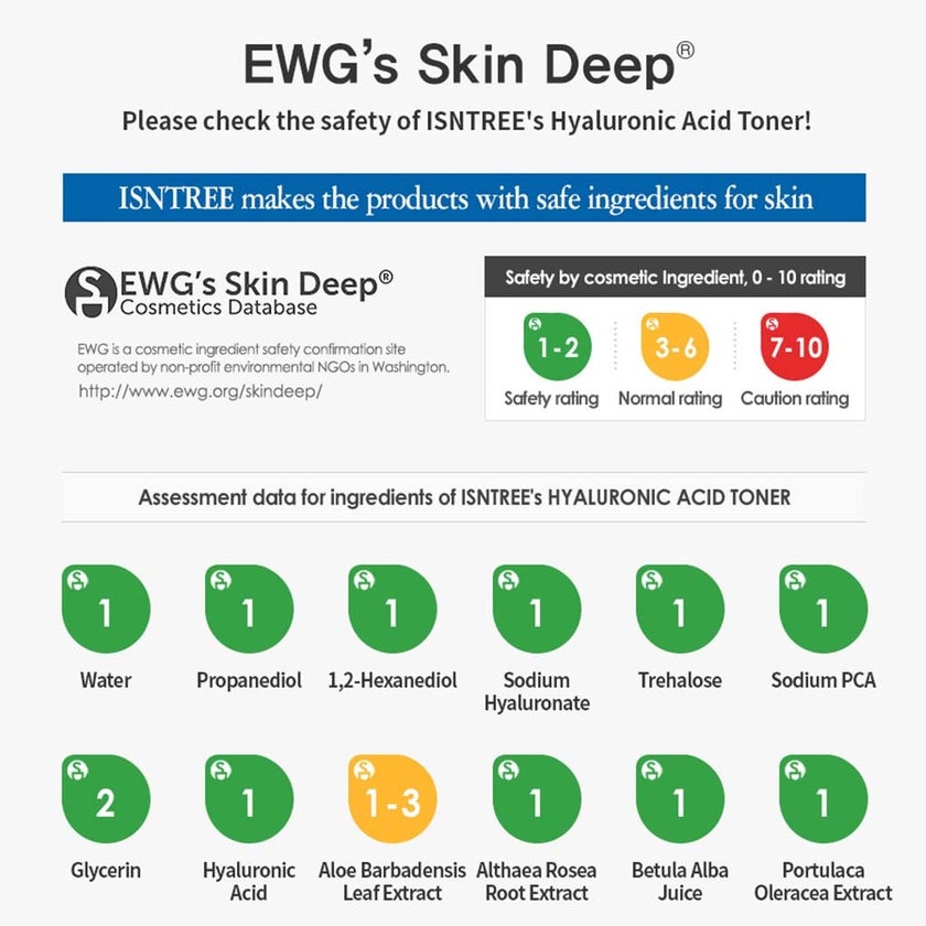 Isntree Hyaluronic Acid Hydrating Facial Toner 200ml 