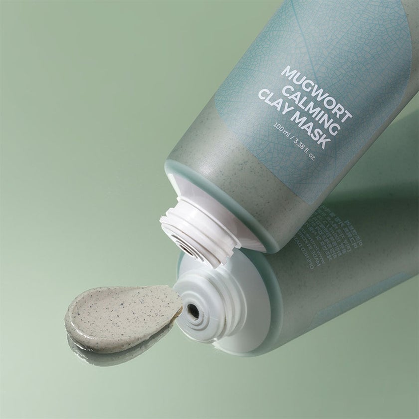 Isntree Real Mugwort Calming Clay Face Mask For All Skin Types 100ml