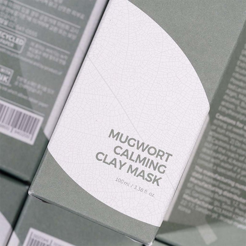 Isntree Real Mugwort Calming Clay Face Mask For All Skin Types 100ml