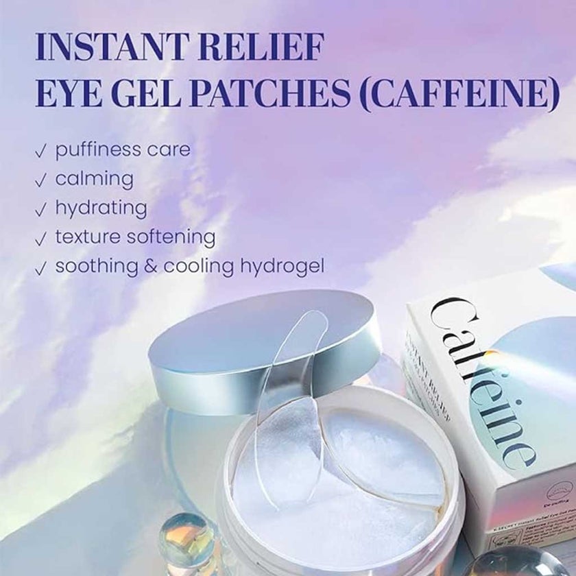 K-Secret Instant Relief Eye Gel Patches With Caffeine, Pack of 60's