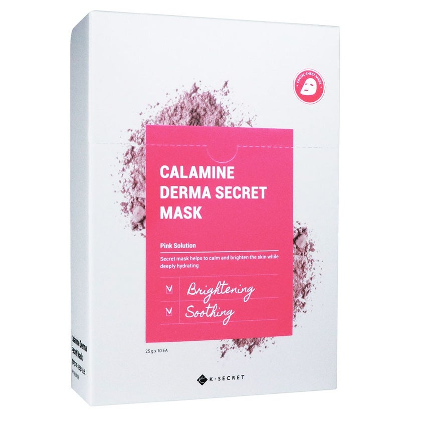 K-Secret Calamine Derma Secret Face Sheet Mask For Acne Prone skin, Pack of 1’s