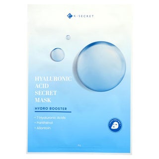 K-Secret Hyaluronic Acid Secret Hydro Booster Face Sheet Mask 25g, Pack of 1’s