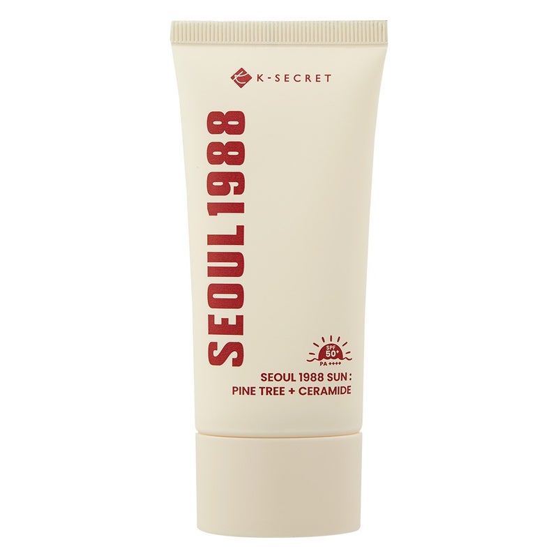 K-Secret Seoul 1988 With Pine Tree + Ceramide SPF50+ & PA++++ Sunscreen 50ml