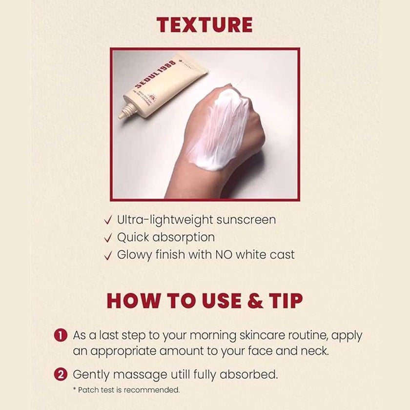 K-Secret Seoul 1988 Pine Tree + Ceramide SPF50+ Sunscreen 50ml