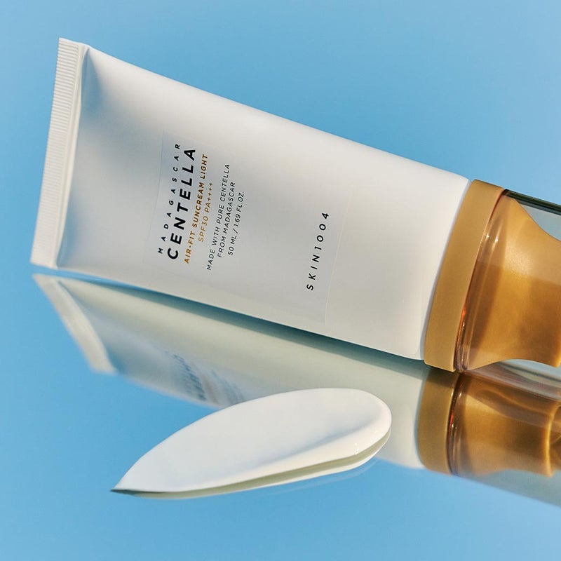 Skin1004 Madagascar Centella Air Fit Light Suncream With SPF30 & PA++++ For Sensitive Skin 50ml