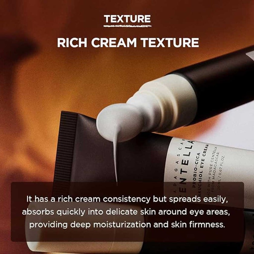 Skin1004 Madagascar Centella Probio Cica Bakuchiol Eye Cream For Fine Lines & Wrinkles 20ml 