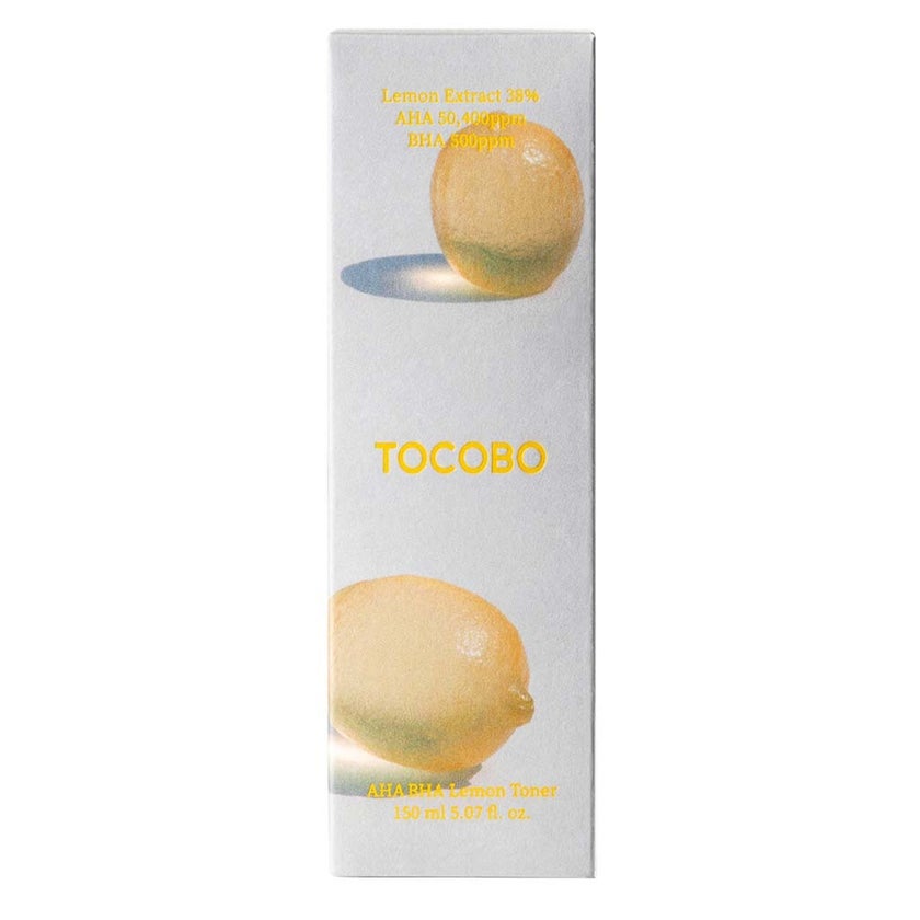 Tocobo AHA BHA Lemon Facial Toner For Bright & Clear Skin 150ml 