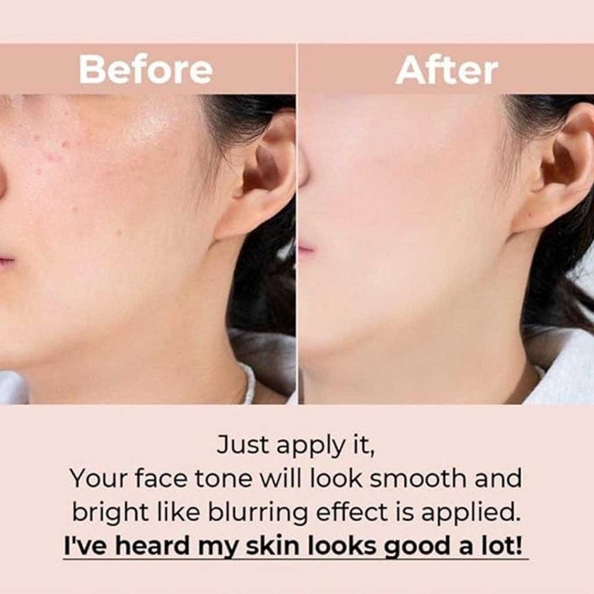 Numbuzin No 3 Porcelain Base Skip Tone Up SPF50+ PA+++ Tinted Sunscreen - Beige Color 50ml