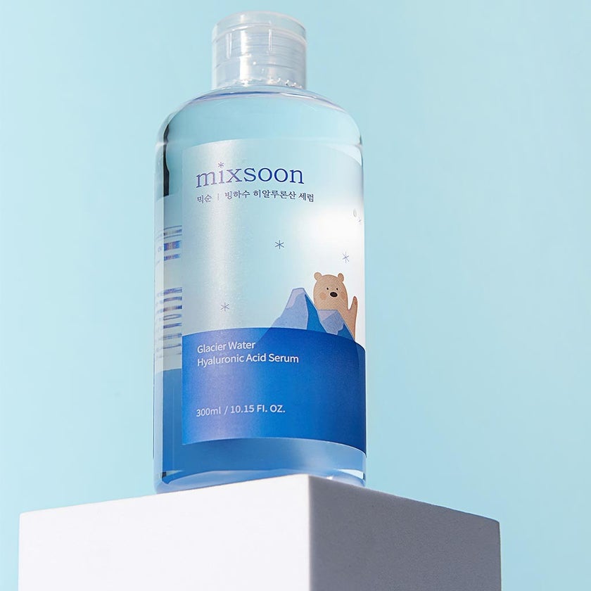 Mixsoon Glacier Water Hyaluronic Acid Facial Serum For Dry & Dehydrated Skin 300ml