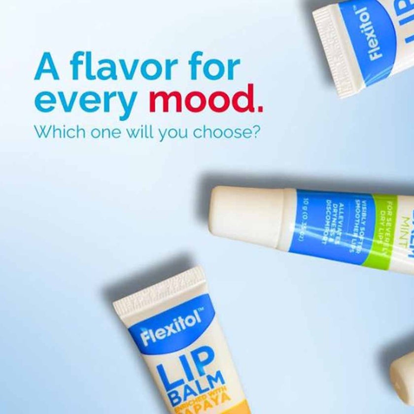 Flexitol Lip Balm For Very Dry Lips - Berry 10g