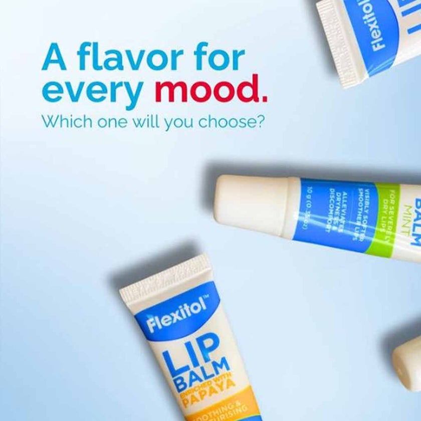 Flexitol Lip Balm For Very Dry Lips - Mint 10g