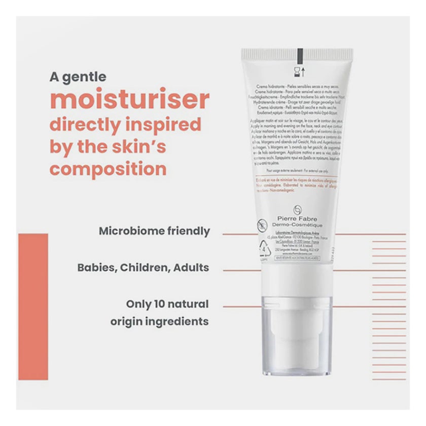 Avene Tolerance Hydra-10 Hydrating Cream For Dry Skin 40ml