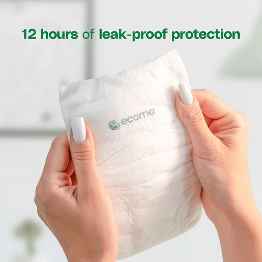 Ecoma Signature Care Baby Diapers, Small Size, 4-8 Kg, Pack of 22's