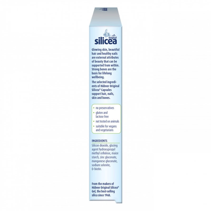 Hubner Original Silicea With Biotin Capsules For Skin, Hair, Nails, Pack of 30’s - 1+1 PROMO PACK