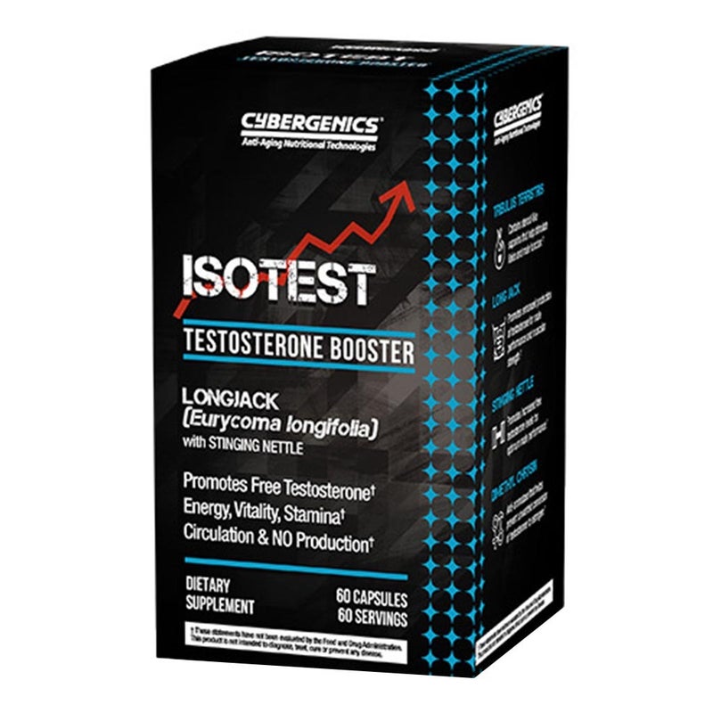 Pharmaxxi Isotest Testosterone Booster Men's Supplement Capsules, Pack of 60’s 