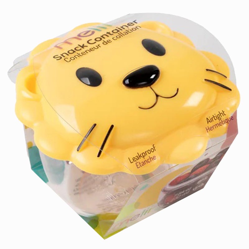 Melii Kids Snack Container - Lion 232 ml, Pack of 1's