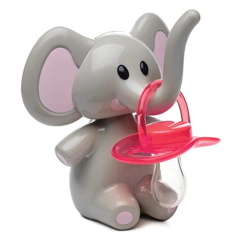 Melii Baby Pacifier Holder Elephant, Pack of 1’s