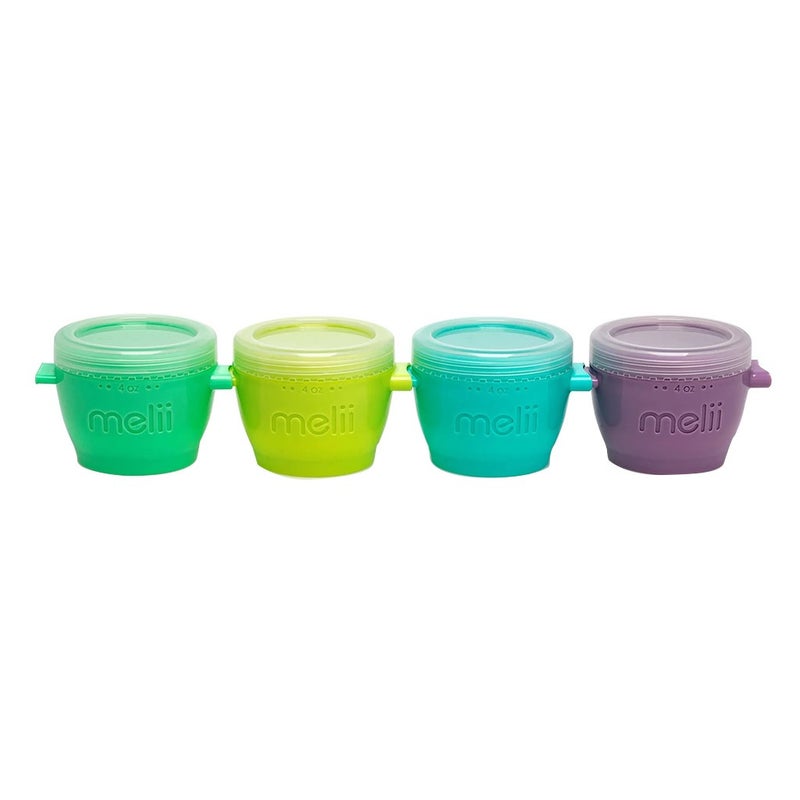 Melii Snap & Go Pods Baby Storage Containers 120ml, Pack of 8’s
