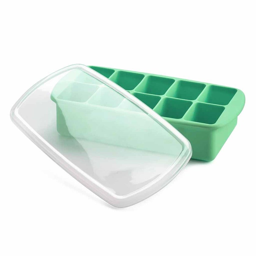 Melii Silicone Baby Food Freezer Tray - Mint Color, 60ml