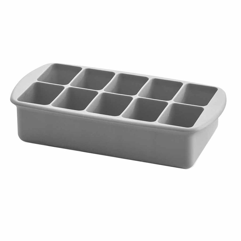 Melii Silicone Baby Food Freezer Tray - Grey Color, 60ml