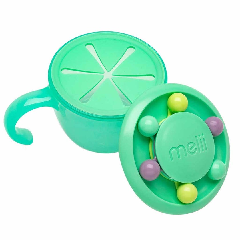 Melii Abacus Kids Snack Container For 12+ Months - Mint Color, 200g
