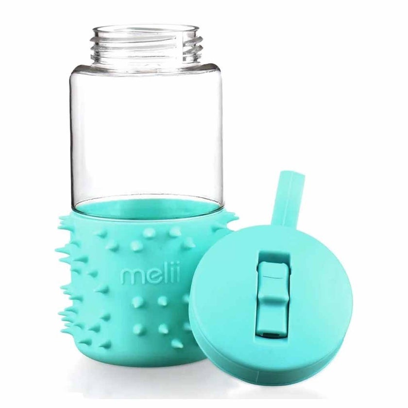 Melii Spikey Water Bottle For 12 To 24 Months - Mint Color, 500ml
