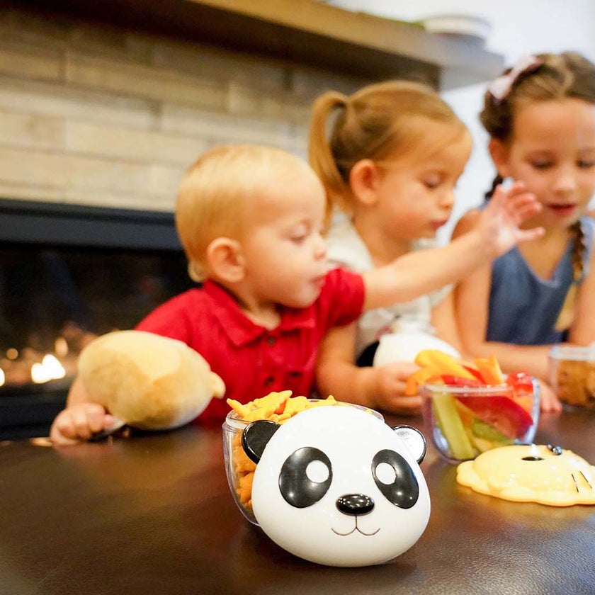 Melii Kids Snack Container - Purple Cat 232ml