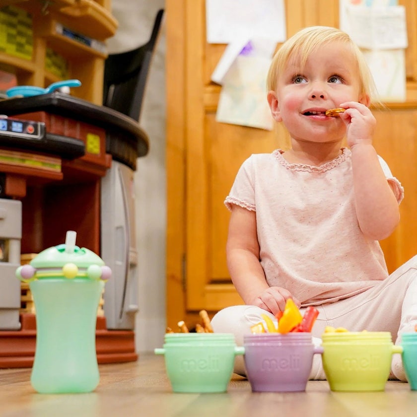 Melii Abacus Baby Feeding Sippy Cup With Straw From 12+ Months - Turquoise & Green Color 340ml, Pack of 2’s